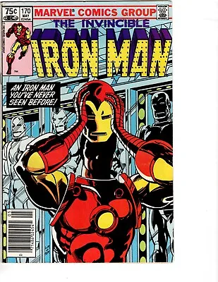 Buy Iron Man #170  FN/VF Condition Newsstand Edition! Free Shipping! • 11.10£