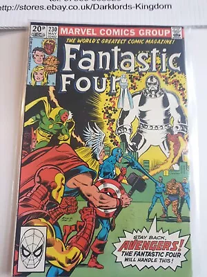 Buy FANTASTIC FOUR #230 - May 1981 -   - VFN/NM (9.0)  Marvel Comics Bronze Age • 1.99£