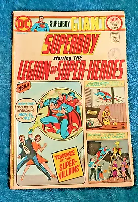 Buy Free P&P; Superboy & The Legion Of Super-Heroes #208, Apr 1975; LSV! • 4.99£