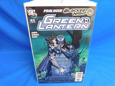 Buy Green Lantern #43 1st App Black Hand As Lantern 2009 Blackest Night DC VF+ • 5.53£