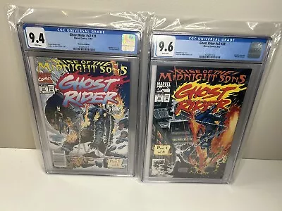 Buy Ghost Rider #V2 #28 CGC 9.6 White Pages , Ghost Rider 31 Cgc 9.4 Lot • 70.93£