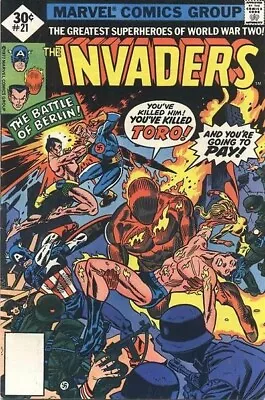 Buy INVADERS #21 F, Multi-Pack Edition, Marvel Comics 1977 Stock Image • 4.74£