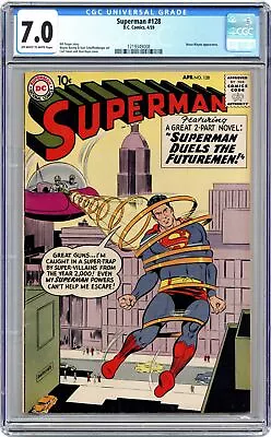 Buy Superman #128 CGC 7.0 1959 1219349008 • 268.20£