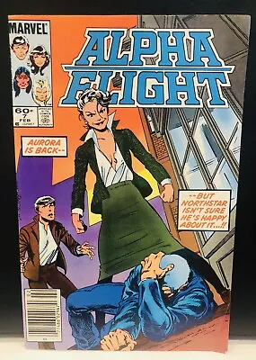 Buy Alpha Flight #7 Comic Marvel Comics Newsstand 1st App Delphine Courtney • 3.13£