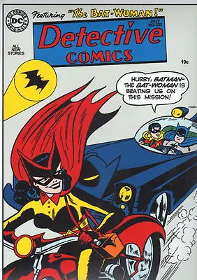 Buy DETECTIVE COMICS 233 COVER Art PRINT Batwoman Batmobile Batman • 16.88£