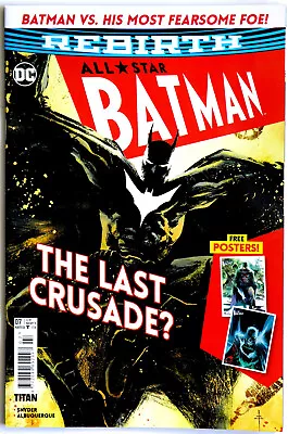 Buy All Star Batman #7 Reprints 10, 11, 12 Rebirth Series - Titan Comics - S Snyder • 1.99£