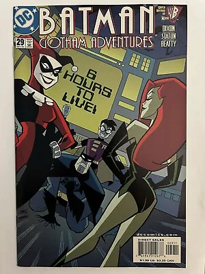 Buy Batman Gotham Adventures #29 Early Harley Quinn Poison Ivy Cover DC 2000 NM • 20.09£