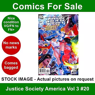 Buy DC Justice Society America Vol 3 #20 Comic - VG/FN+ 01 Dec 2008 • 3.99£