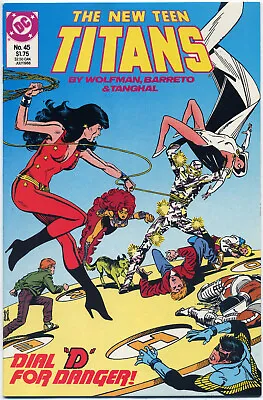Buy New Teen Titans #45 (dc 1988) Near Mint First Print White Pages • 2£