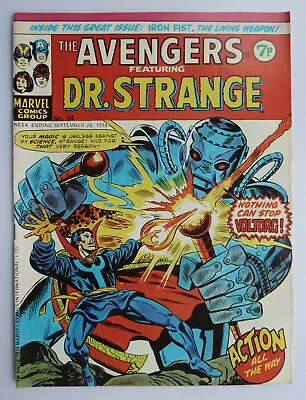 Buy The Avengers #54 - Dr Strange Marvel Comics Group UK 28 September 1974 F/VF 7.0 • 6.99£