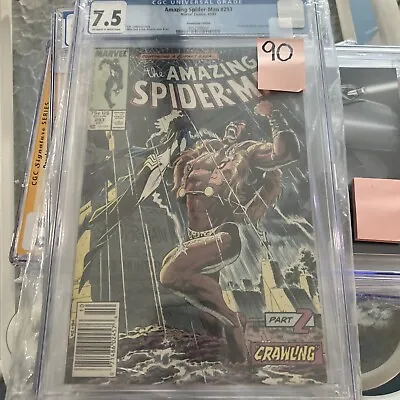 Buy Amazing Spider-Man #293 CGC Graded 7.5 • 70.95£