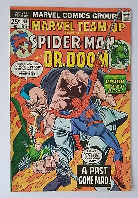 Buy Marvel Team Up #43, Marvel Comics 1975, Dr Doom App, MVS Intact, Bronze Age • 4.20£