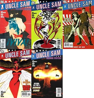 Buy Uncle Sam And The Freedom Fighters #1-5 Volume 2 (2007-2008) DC - 5 Comics • 7.42£