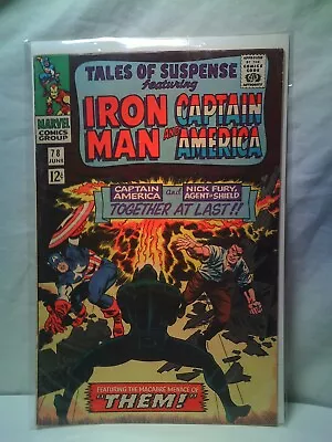 Buy Tales Of Suspense Iron Man And Captain America Marvel Comics  78 6.0 • 10.07£