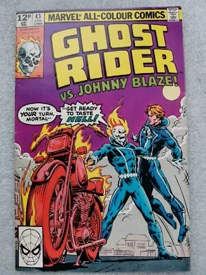 Buy Ghost Rider #43, Marvel Comics 1980.Very Good /Fine Condition • 2£