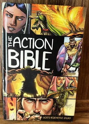 Buy The Action Bible (David C. Cook, September 2010) Hardcover Comic Book Style • 6.39£