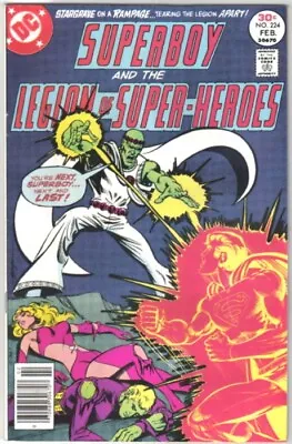 Buy Superboy Comic Book #224 DC Comics 1977 VERY GOOD+ • 3.80£