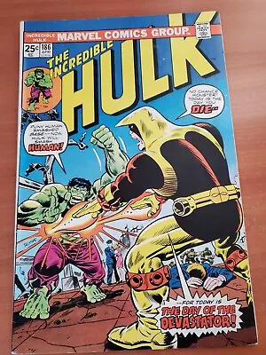 Buy Incredible Hulk 186 FN+ / (1975) • 8.03£