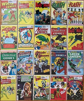 Buy HUGE DC Facsimile Lot Detective Comics 27 Batman Superman Wonder Woman 1 NM/NM+ • 94.87£