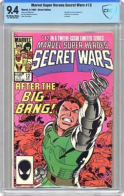 Buy Marvel Super Heroes Secret Wars #12D CBCS 9.4 1985 22-1B615CA-058 • 52.43£