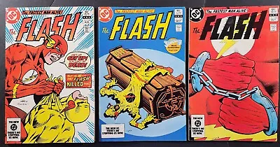 Buy Flash #324 325 326 Direct High Grade Death Of Professor Zoom DC 1983 • 43.36£