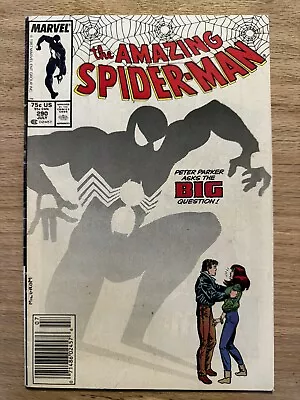Buy Amazing Spider-Man 290 Newsstand Peter Parker Proposes To Mary Jane • 21.92£