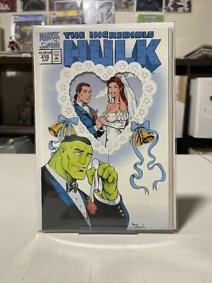 Buy Incredible Hulk #418 (Marvel, 1994) 1st Talos, Wedding Invite Cover NM+ • 7.94£