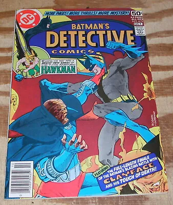 Buy Detective Comics #479 Near Mint Plus 9.6 • 48.26£