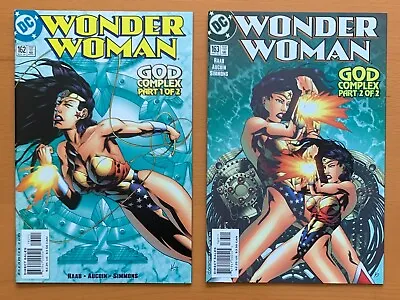 Buy Wonder Woman #162 & 163 God Complex Both Parts (DC 2000) NM Condition Comics • 39.50£