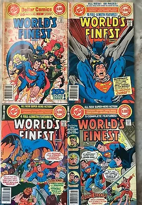 Buy World’s Finest 250, 258, 259, 263 DC  1978-80 Comic Books • 16.21£