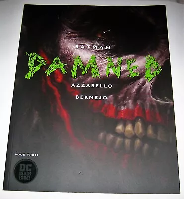 Buy BATMAN Damned #3 UNCENSORED Ist Print DC Comics Black Label Harley Quinn Joker • 19.50£