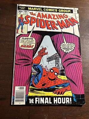 Buy The Amazing Spider-Man #164 - Kingpin Appearance (Marvel, 1977) • 27.98£