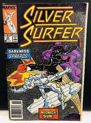 Buy Silver Surfer #29 Comic Marvel Comics Newsstand • 4.55£