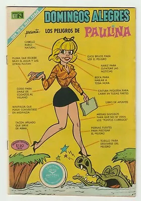 Buy Pauline Peril #1 - Rare Mexican Edition - Novaro 1971  • 79.44£