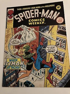 Buy Spider-man Comics Weekly #121 07/06/1975 Iron Man, Thor Marvel Comics • 4.99£