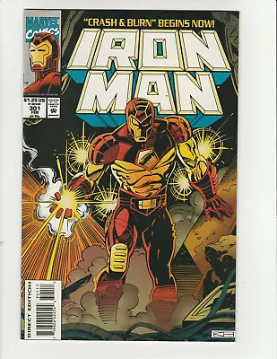 Buy Iron Man #301 (Marvel, 1994) Comic Book (7.0) Fine / Very Fine (F/VF) • 11.29£