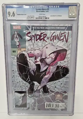 Buy CGC 9.6 Spider-Gwen #1 Bradshaw Variant McFarlane Spider-Man #1 Cover Homage • 238.20£