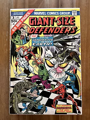 Buy Giant-Size Defenders #3 1975 Marvel Comics 1st Korvac MVS Intact • 11.99£