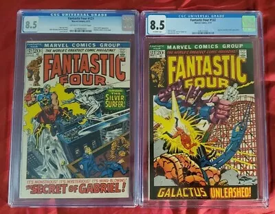 Buy Fantastic Four #121 & 122 CGC 8.5. Galactus & Silver Surfer Appearance. • 201.06£