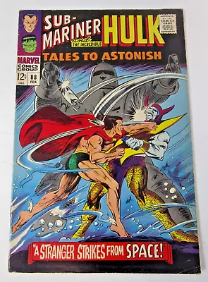 Buy Tales To Astonish #88 1967 [VG] 1st  HULK SMASH  Silver Age Marvel Sub-Mariner • 14.22£