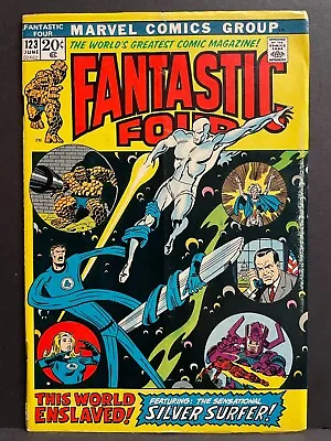 Buy Fantastic Four #123  F+  1972  Mid Grade Marvel Comic • 17.10£