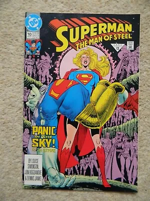 Buy Superman: The Man Of Steel  #10 - DC Comics - 1992 - Panic In The Sky • 6£
