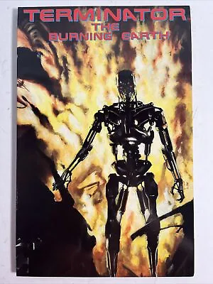 Buy 1990 NOW Comics TERMINATOR The Burning Earth 1st TPB • 6.30£