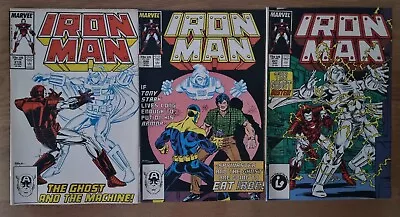 Buy Iron Man (1968 1st Series) Issue 219, 220 And 221 1ST APPEARANCE OF THE GHOST • 21.87£