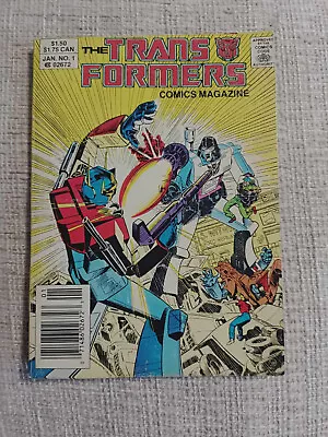 Buy The Transformers Comic Magazine #1 1987 • 15£