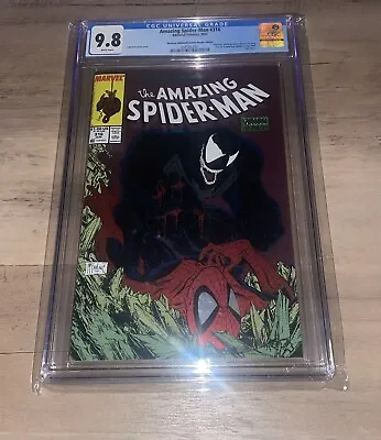 Buy 🕸️AMAZING SPIDER-MAN #316 Todd McFarlane MEXICAN FOIL  CGC 9.8 Limited To 1000 • 130.41£