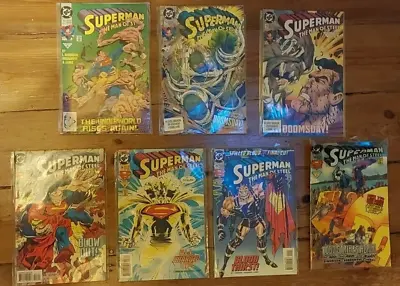 Buy SUPERMAN THE MAN OF STEEL #17, 18, 19 1ST APPEARANCE OF DOOMSDAY 1992 + 4 More • 55£