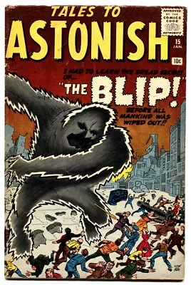 Buy Tales To Astonish #15-1961-blip-marvel-kirby-ditko-horror Art • 262.73£