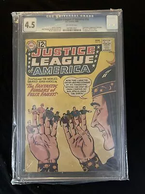 Buy Justice League Of America # 10 1962 Cgc 4.5 Comic Book • 120.53£
