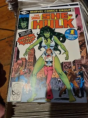 Buy Savage She-hulk #1  1980 1st App She-hulk Mcu B&b • 210£